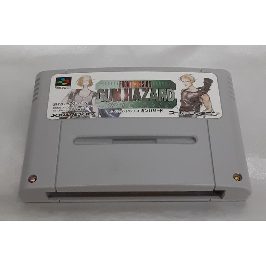 ガンハザード フロントミッションシリーズ スーパーファミコン SFC ゲームソフト 箱・説明書・ハガキ・カード付き 動作確認済み |  | 05