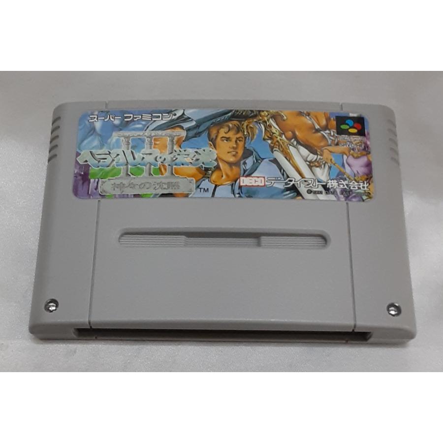 ヘラクレスの栄光III 神々の沈黙 スーパーファミコン スーファミ SFC ゲームソフト 箱・説明書・ハガキ付き 動作確認済み |  | 07
