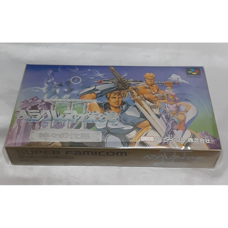 ヘラクレスの栄光III 神々の沈黙 スーパーファミコン スーファミ SFC ゲームソフト 箱・説明書・ハガキ付き 動作確認済み |  | 09