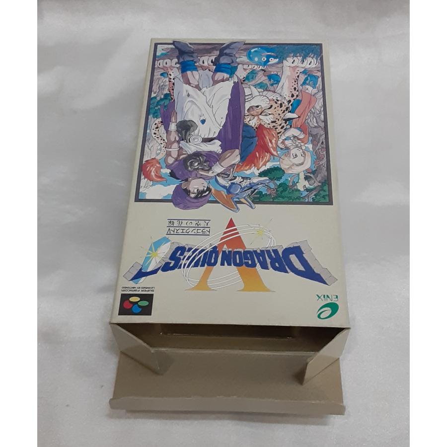 ドラゴンクエストV 天空の花嫁 ドラクエ5 スーパーファミコン スーファミ SFC ゲームソフト 箱・説明書・ハガキ付き 動作確認済み |  | 02