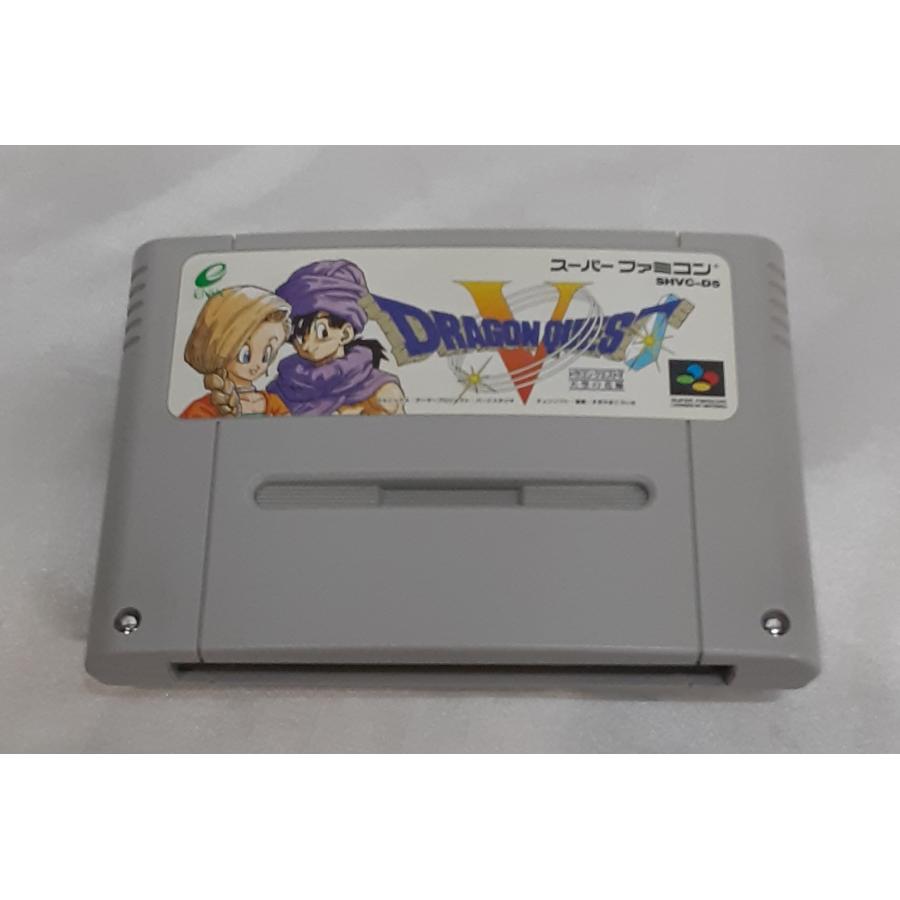 ドラゴンクエストV 天空の花嫁 ドラクエ5 スーパーファミコン スーファミ SFC ゲームソフト 箱・説明書・ハガキ付き 動作確認済み |  | 06