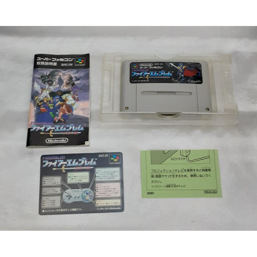 ファイアーエムブレム 紋章の謎 FIREEMBLEM スーパーファミコン SFC ゲームソフト 箱・説明書・操作カード付き 動作確認済み |  | 05
