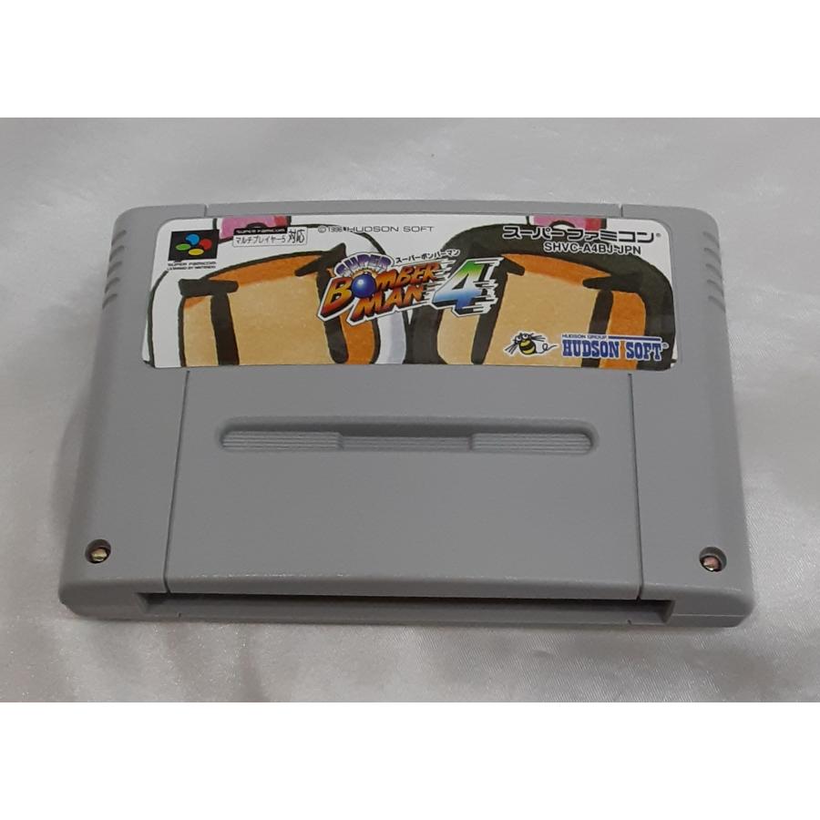 スーパーボンバーマン4 BOMBER MAN スーパーファミコン スーファミ SFC ゲームソフト 箱・説明書付き 動作確認済み |  | 07