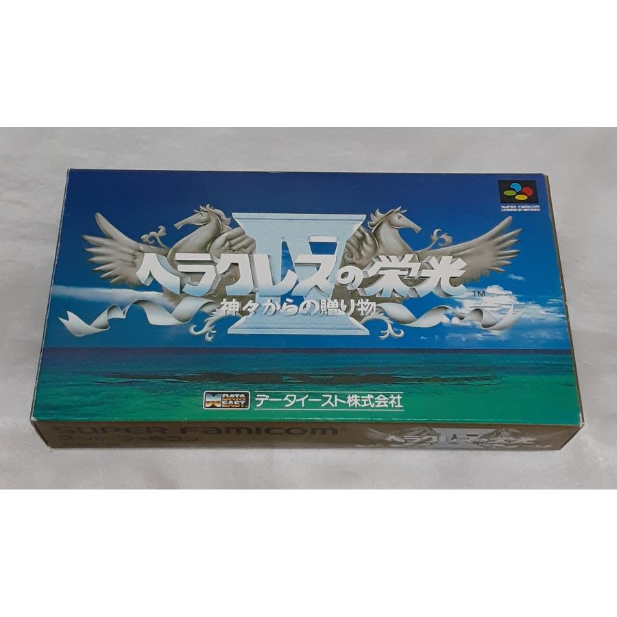 ヘラクレスの栄光IV 神々からの贈り物 ヘラクレスの栄光4 スーパーファミコン SFC ゲームソフト 箱・説明書・ハガキ付き 動作確認済み | 