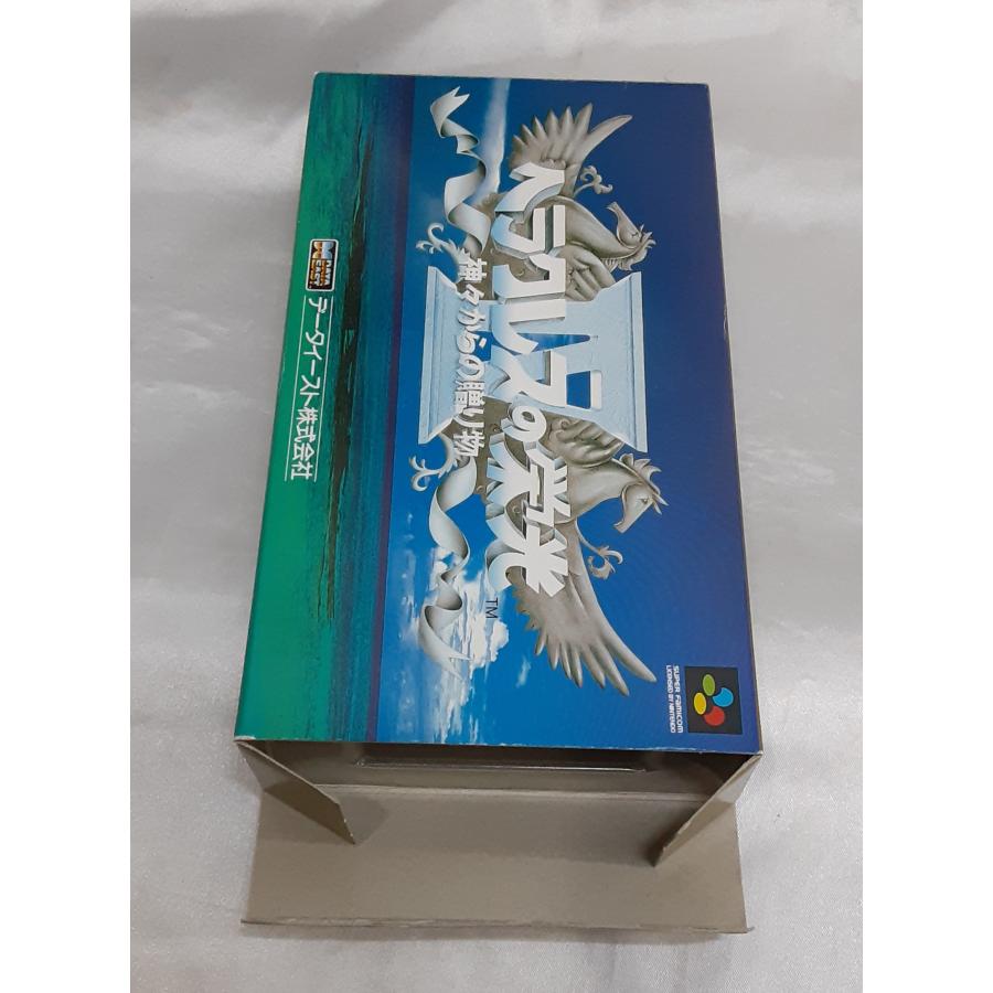 ヘラクレスの栄光IV 神々からの贈り物 ヘラクレスの栄光4 スーパーファミコン SFC ゲームソフト 箱・説明書・ハガキ付き 動作確認済み |  | 03