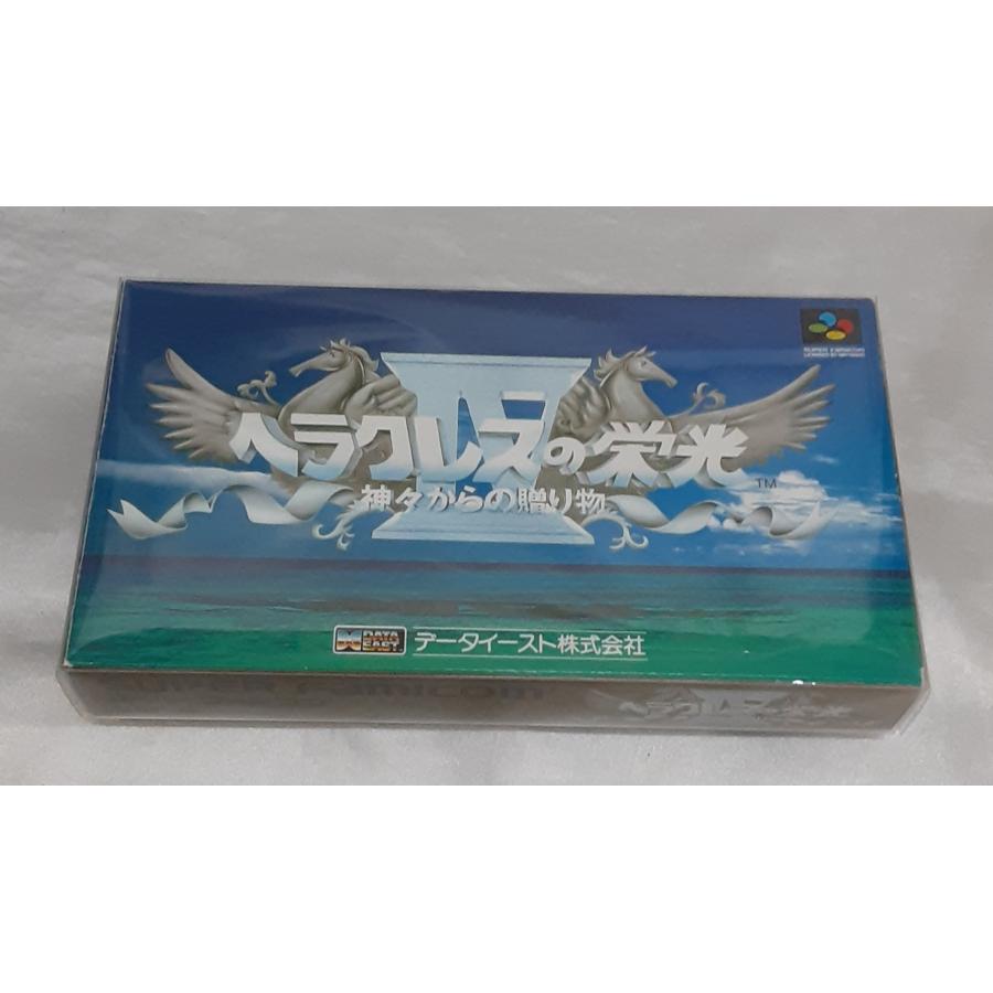 ヘラクレスの栄光IV 神々からの贈り物 ヘラクレスの栄光4 スーパーファミコン SFC ゲームソフト 箱・説明書・ハガキ付き 動作確認済み |  | 07
