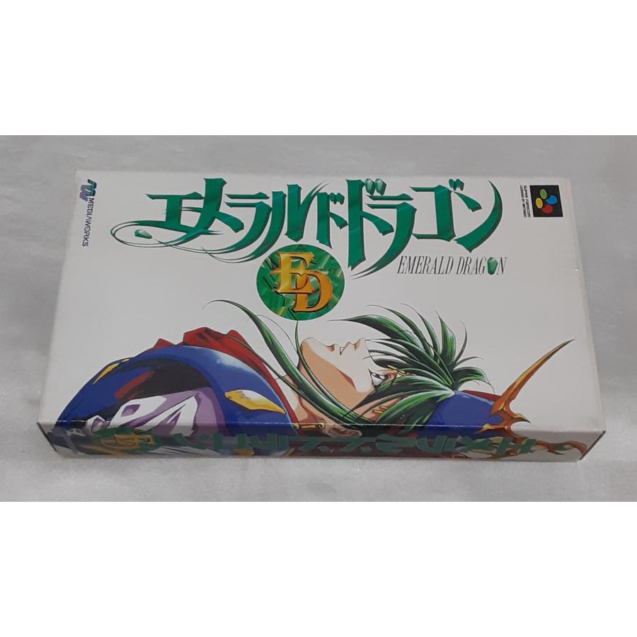 エメラルドドラゴン ED EMERALD DRAGON スーパーファミコン SFC ゲーム 箱・説明書・ハガキ付き 動作確認済み | 