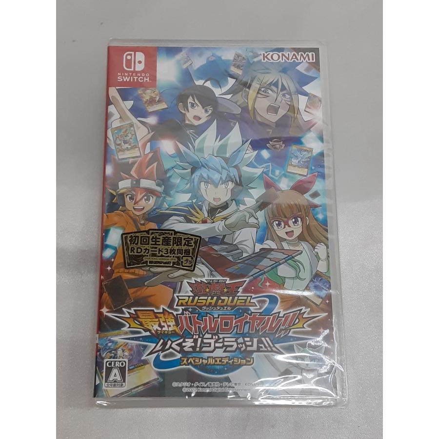 遊戯王ラッシュデュエル 最強バトルロイヤル!! ゴーラッシュ!! スペシャルエディション Nintendo Switch ニンテンドースイッチ 未開封 | 