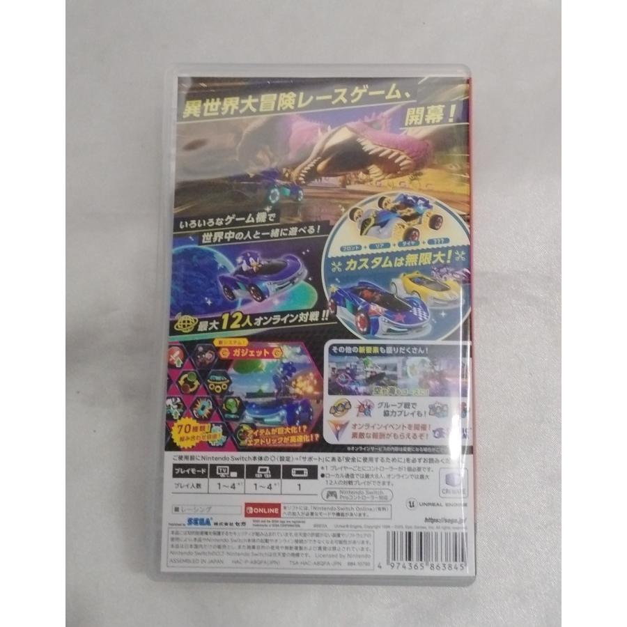 ソニックレーシング クロスワールド SONIC RACING CROSS WORLDS  Nintendo Switch ニンテンドースイッチ ゲームソフト |  | 01