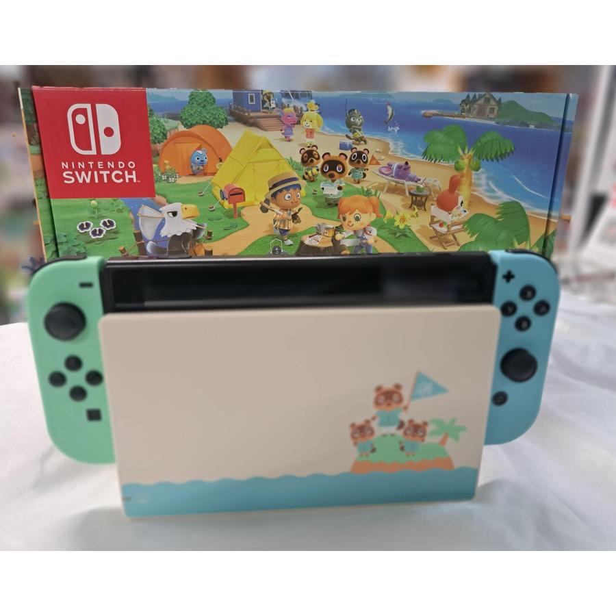 Nintendo Switch あつまれどうぶつの森セット 本体 ソフトなし 初期化済み |  | 03