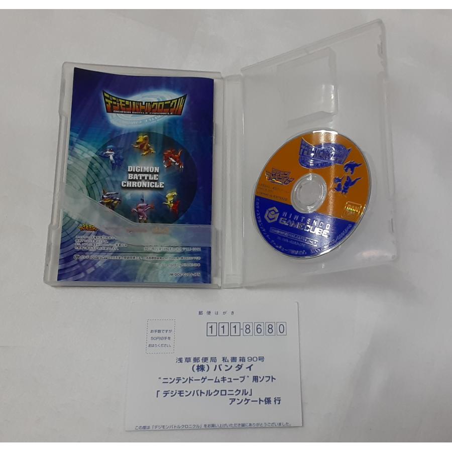 デジモンバトルクロニクル ニンテンドーゲームキューブ GC NINTENDO GAMECUBE ゲームソフト 説明書・ハガキ付き 動作確認済み |  | 02