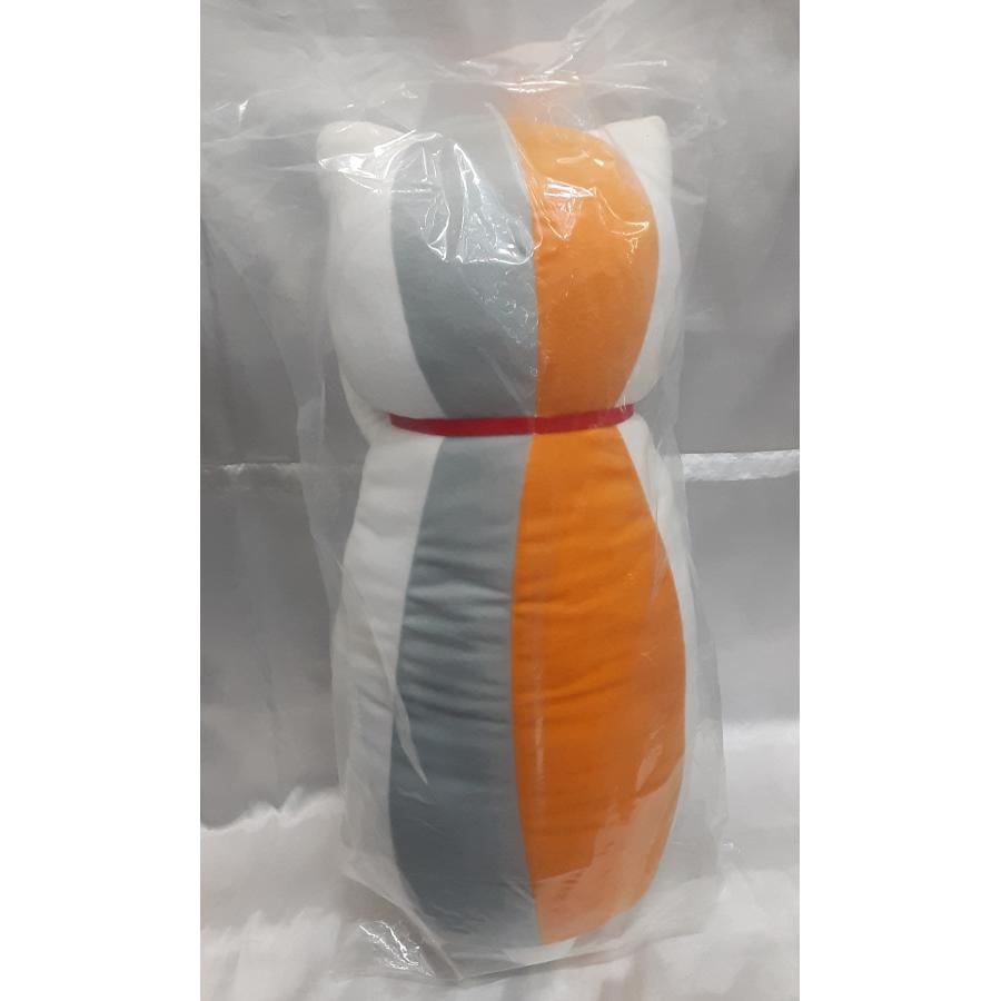 C賞 ニャンコ先生 ながーい抱きまくら 一番くじONLINE 夏目友人帳 ぬくぬくSLEEPYニャンコ先生 抱き枕 グッズ 未開封 約60cm |  | 01