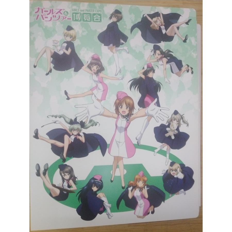 ガールズ&パンツァー ガルパン 博覧会 クリアファイルホルダー ガールズ&パンツァー ガルパン 博覧会 クリアファイルホルダー