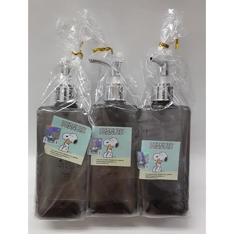 スヌーピー ディスペンサー ボトル 3種セット（シャンプー、コンディショナー、ボディーソープ用 空容器） 未開封 | 