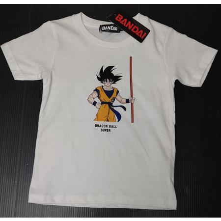 ドラゴンボール Tシャツ ホワイト　当時物　バンダイ ドラゴンボール超 BANDAI バンコレ 孫悟空 ホワイト 白 子供服 110