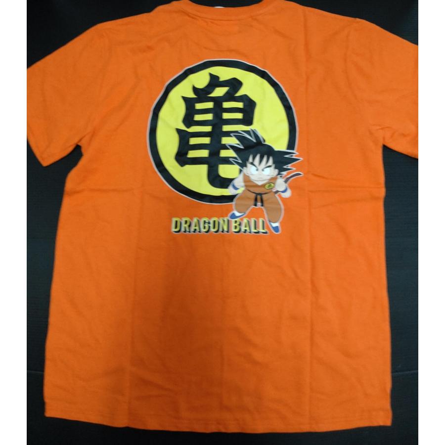 ドラゴンボール Tシャツ 半袖 サイズLL 亀仙流 オレンジ｜bbutton2000｜02