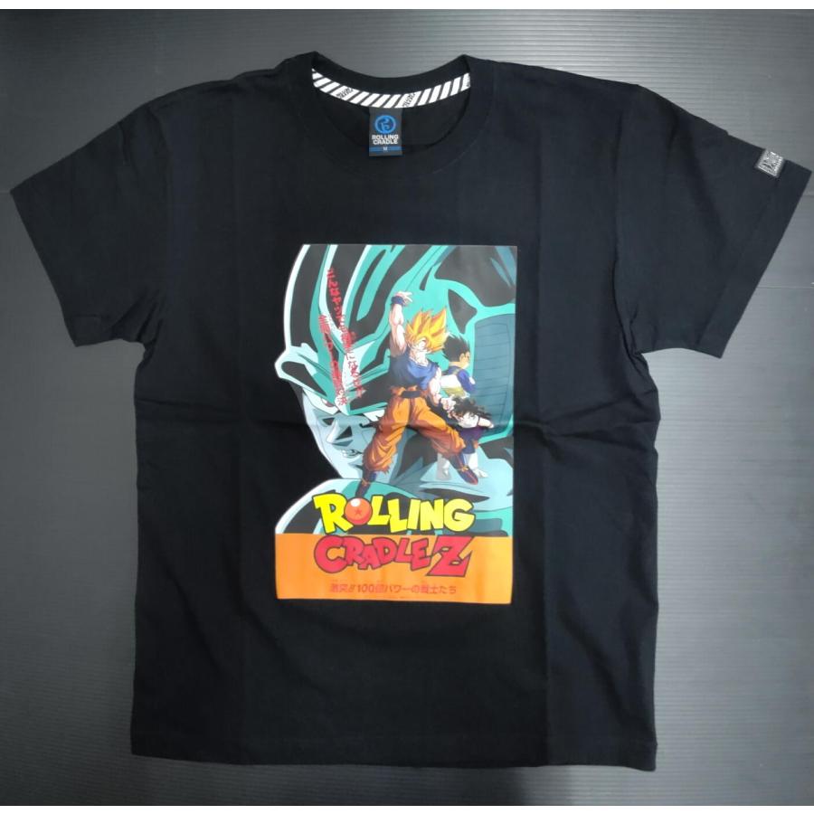 ROLLING CRADLE （ローリングクレイドル ロリクレ）半袖 Tシャツ ブラック サイズM 孫悟空 メタルクウラ | 