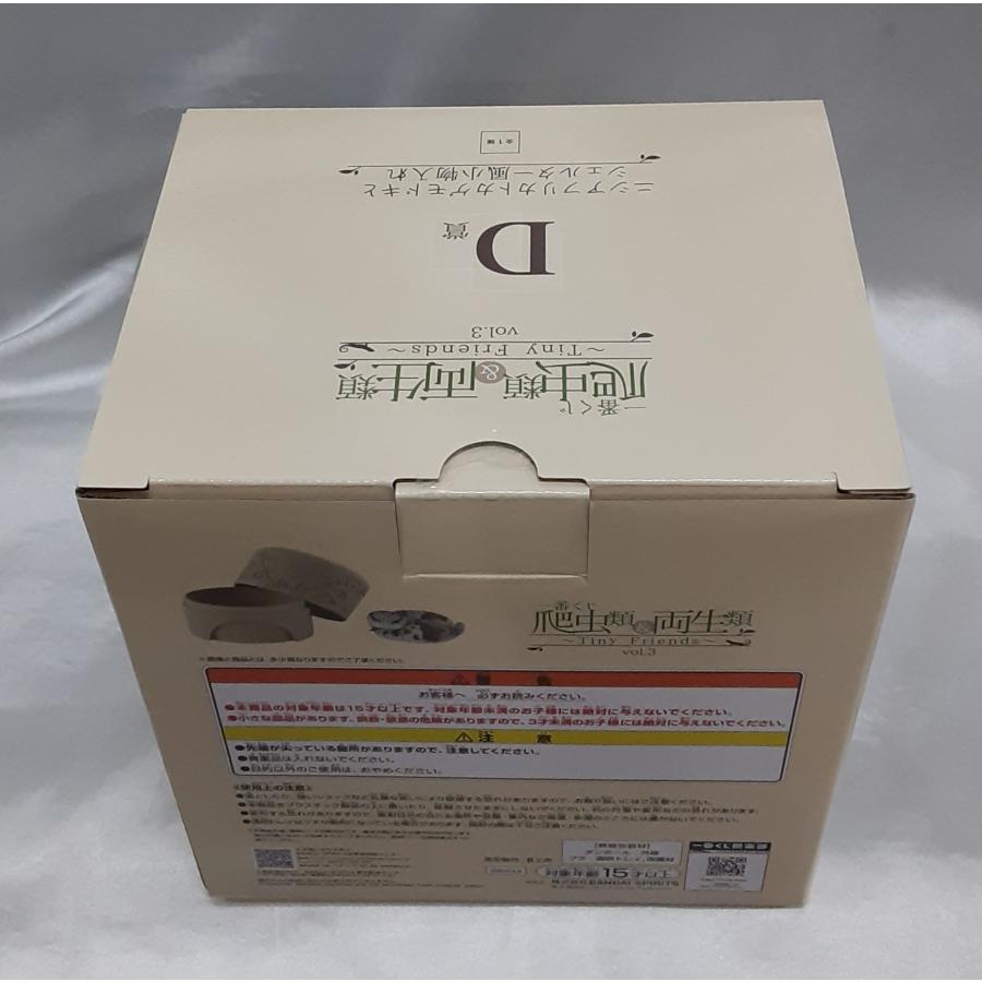 D賞 ニシアフリカトカゲモドキとシェルター風小物入れ 一番くじ 爬虫類＆両生類 Tiny Friends vol.3 フィギュア |  | 01