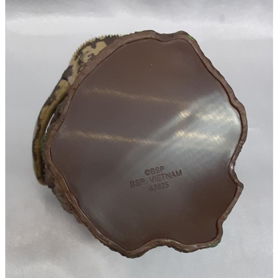 D賞 クレステッドゲッコーと止まり木小物入れ 一番くじ 爬虫類＆両生類 Tiny Friends vol.2 フィギュア 未開封 |  | 03