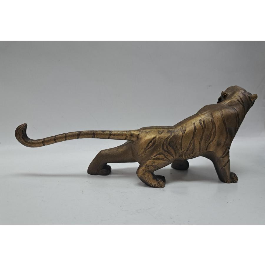 虎の置物 約33cm アンティーク レトロ インテリア オブジェ ペーパーウェイト |  | 01
