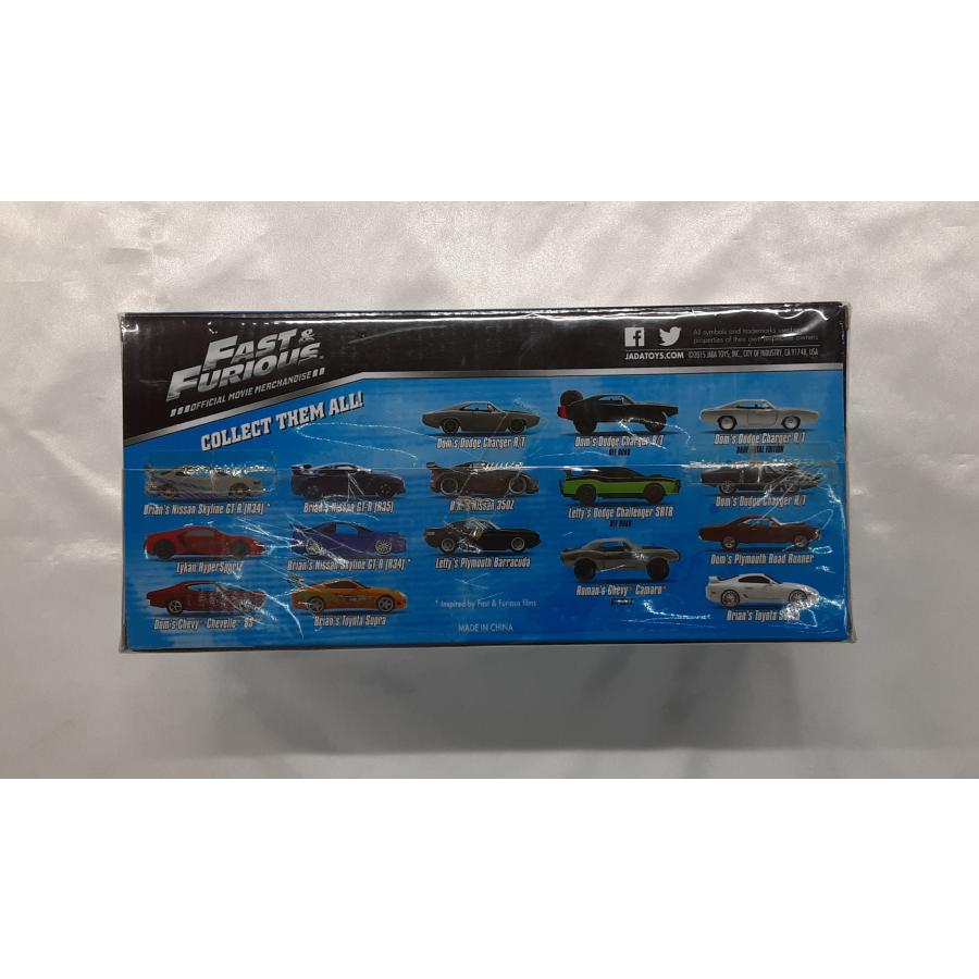 Jada 1/24 FAST&FURIOUS BRIAN`S スカイラインGT-R (R34) ワイルドスピード ミニカー 未開封 |  | 02