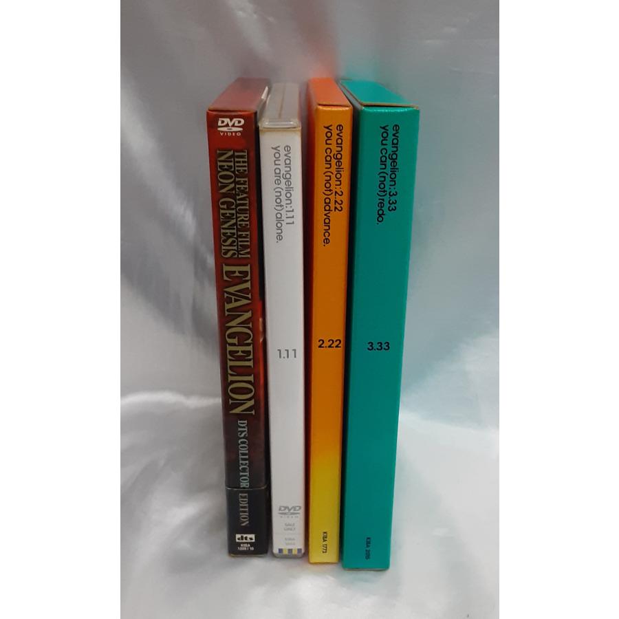 DVD 新世紀エヴァンゲリオン DTSコレクターズエディション エヴァンゲリヲン新劇場版：序 破 Q 1.11 2.22 3.33 4本セット | 