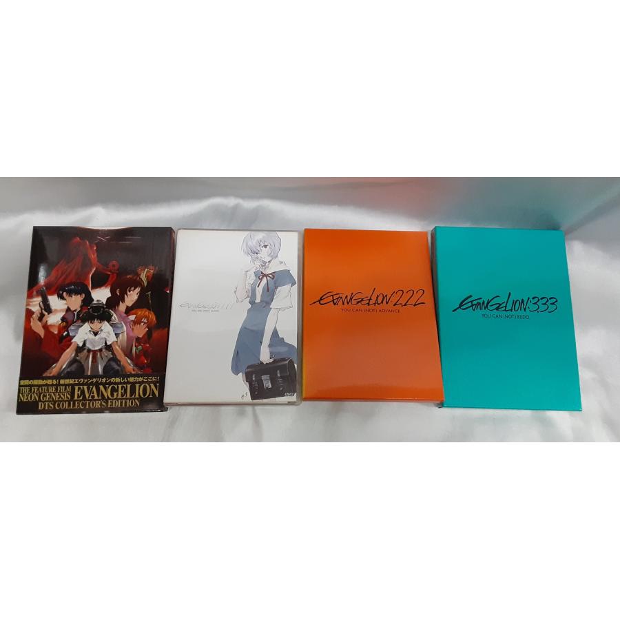 DVD 新世紀エヴァンゲリオン DTSコレクターズエディション エヴァンゲリヲン新劇場版：序 破 Q 1.11 2.22 3.33 4本セット |  | 02