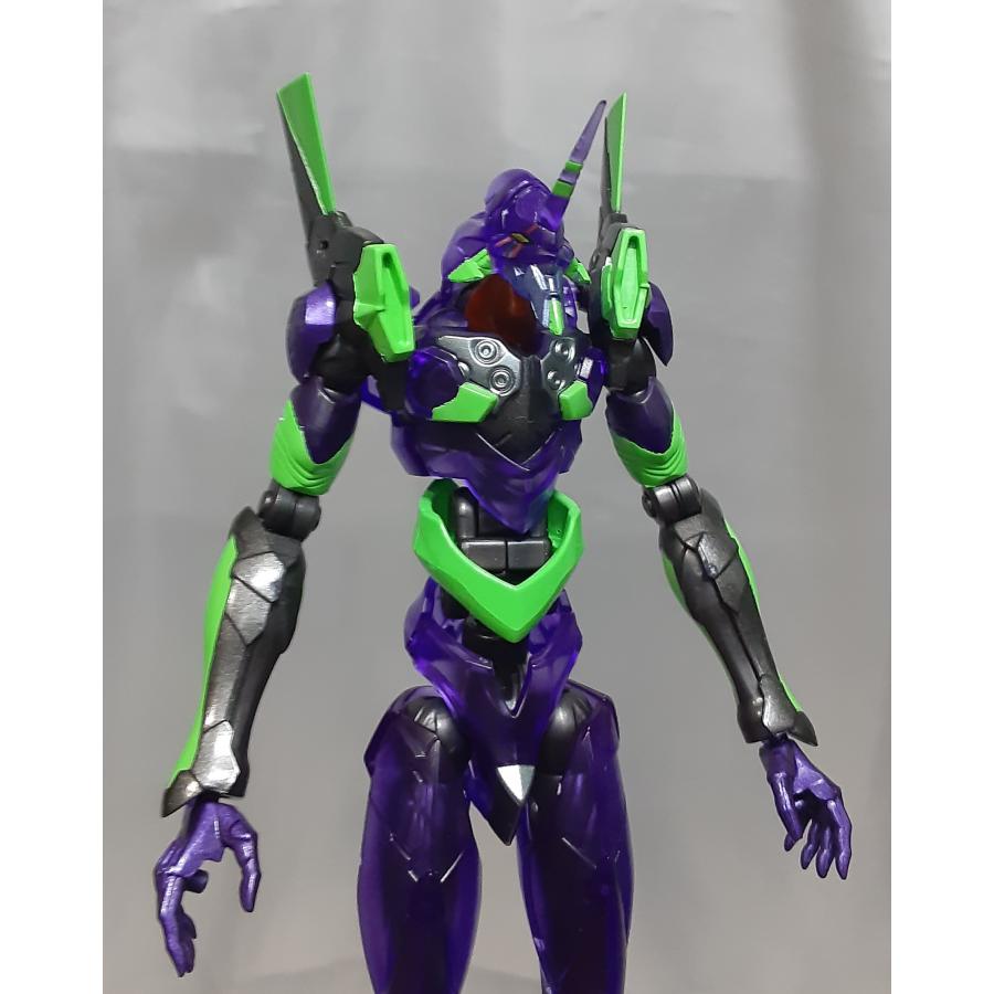 エヴァンゲリオン初号機 クリスタルパープルカラー フレームセット アーマーセット EVA-FRAME 04 新劇場版 フィギュア 組立済み |  | 02