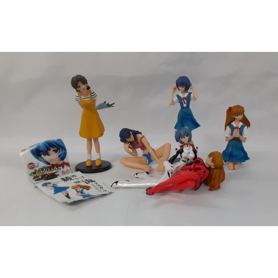 HGIF 新世紀エヴァンゲリオン貞本義行コレクション 全6種 惣流・アスカ・ラングレー 綾波レイ 葛城ミサト 洞木ヒカリ ガチャポン フィギュア | 