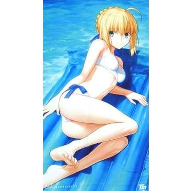 セイバー マイクロファイバータオル 水着 地上の楽園 王様の避暑 Fate/stay night フェイト TYPE-MOON グッズ 未開封 全長約120cm |  | 02