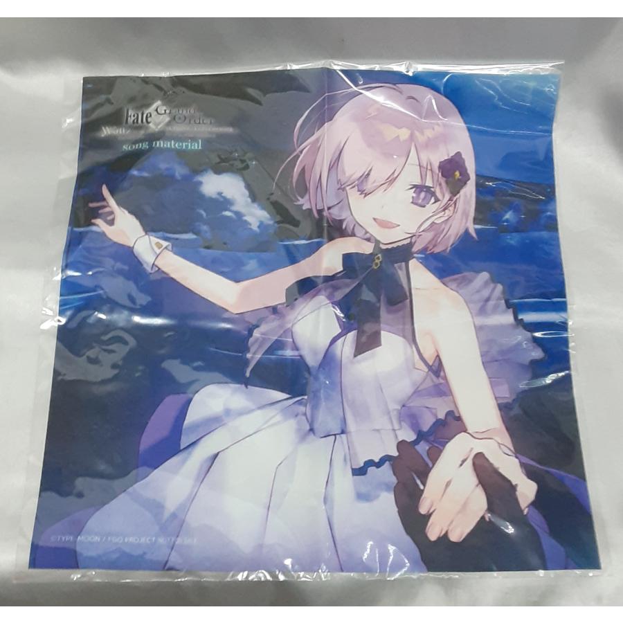 マシュ 布ポスター ジャケットイラスト Fate/Grand Order First Order FGO song material ソフマップ 特典 グッズ 未開封 | 