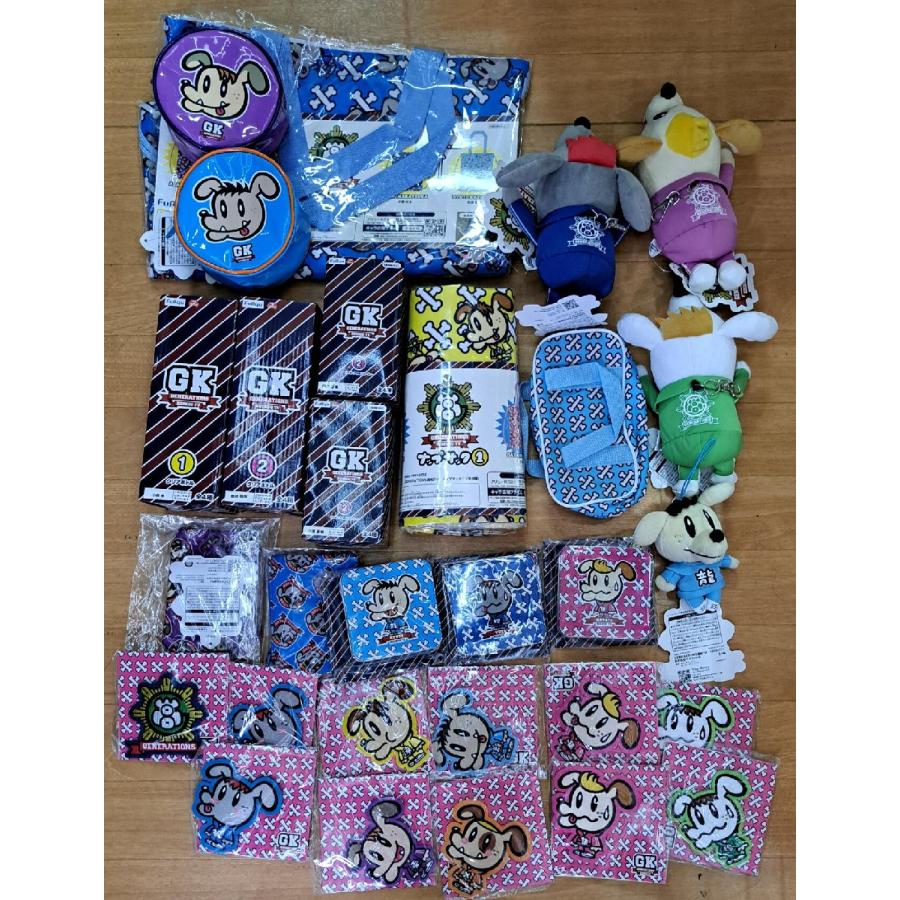 GENERATIONS LDH グッズ　まとめ売り　セット まとめ売り 未使用 LDH GENERATIONS ぬいぐるみ ナップサック クリア