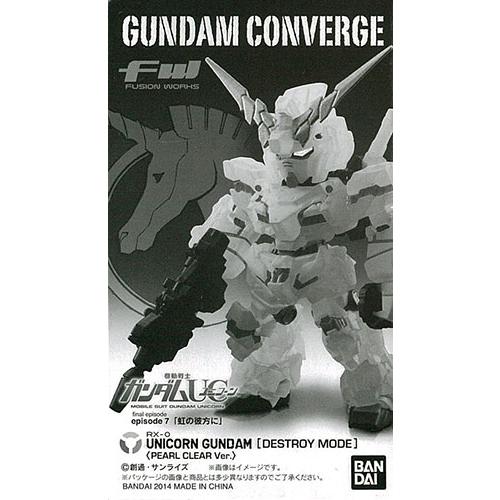 未開封 ユニコーンガンダム デストロイモード パールクリア Ver. FW