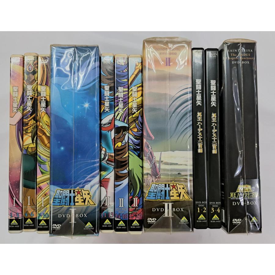 聖闘士星矢 DVD-BOX I・II 冥王ハーデス十二宮編 セット : B-button
