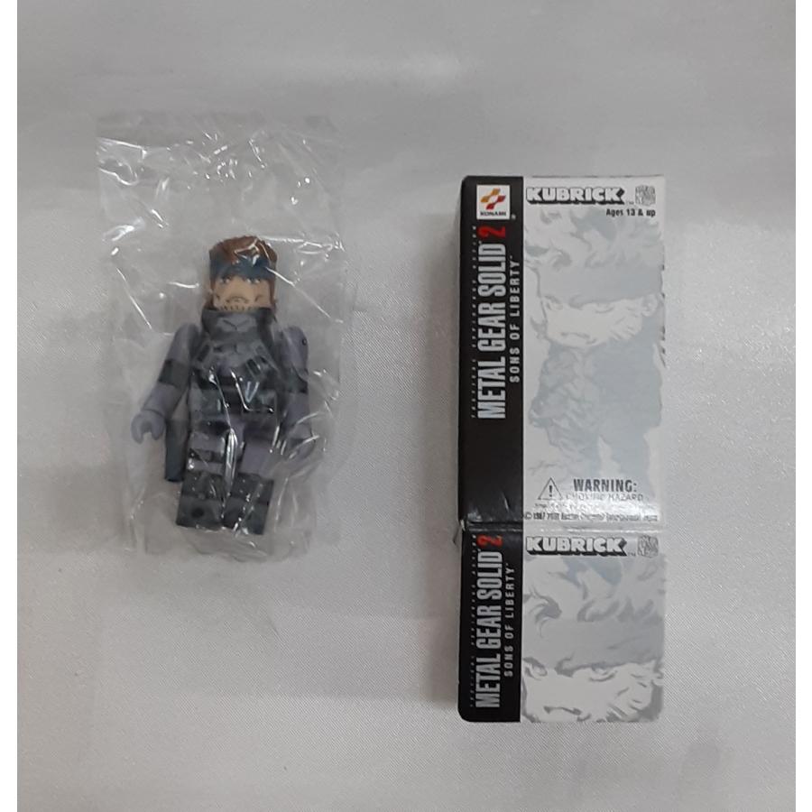 ソリッド・スネーク キューブリック KUBRICK METAL GEAR SOLID2 サンズ・オブ・リバティ メタルギア フィギュア 内袋未開封 | 