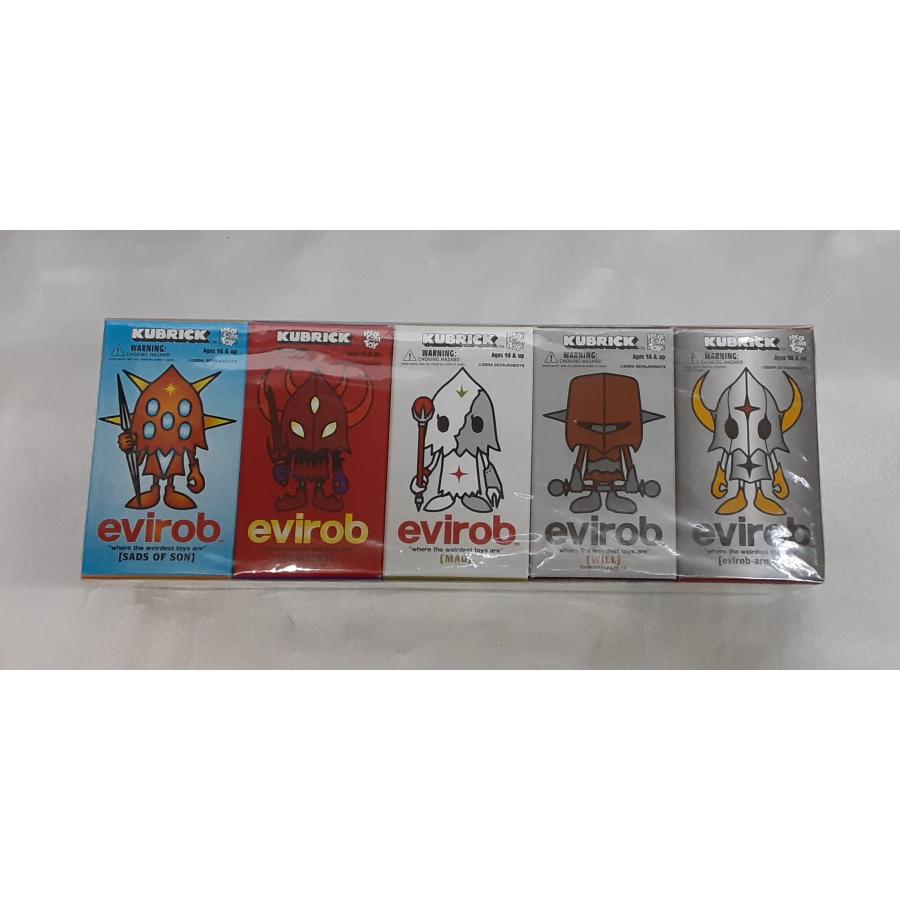 evirob イヴィロブ シリーズ3 全5種セット キューブリック KUBRICK メディコム・トイ フィギュア グッズ 未開封 | 