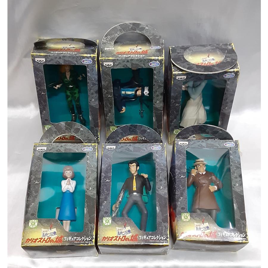 カリオストロの城 フィギュアコレクション 全6種セット ルパン三世 峰不二子 次元大介 石川五ェ門 銭形警部 クラリス 未開封 | 