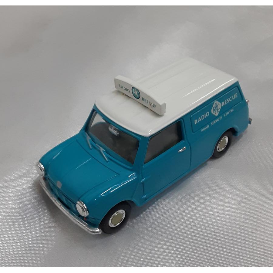 RADIO RESCUE ミニクーパー CORGI コーギー CLASSIC VEHICLES MORRIS MINI VAN RAC 902FLK 水色 ミニカー | 