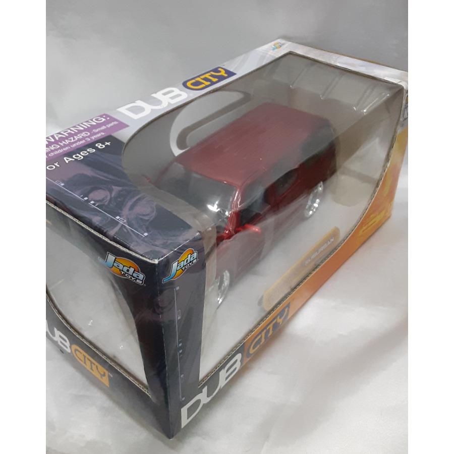 1/24 2000 CHEVY SUBURBAN シェビー サバーバン DUB CITY Jada TOYS メタリックレッド 赤 ダイキャスト ミニカー 内箱未開封 |  | 05