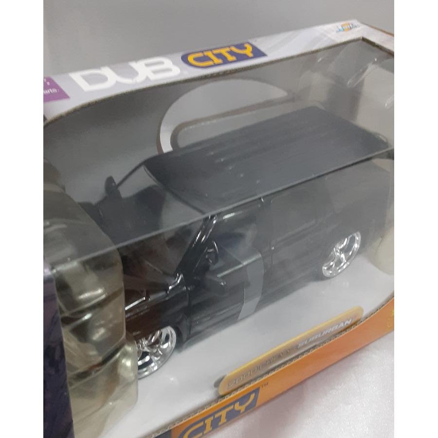 1/24 2000 CHEVY SUBURBAN シェビー サバーバン DUB CITY Jada TOYS ブラック 黒 ダイキャスト METAL ミニカー 未開封 |  | 05