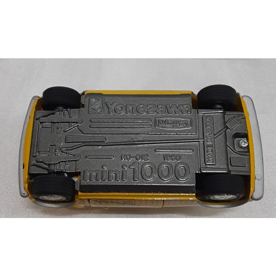 Advantage Mini 1000 No-012 1988 ミニクーパー Yonezawa ヨネザワ ダイヤペット JAPAN イエロー 黄色 アドバンテージ ミニカー |  | 04