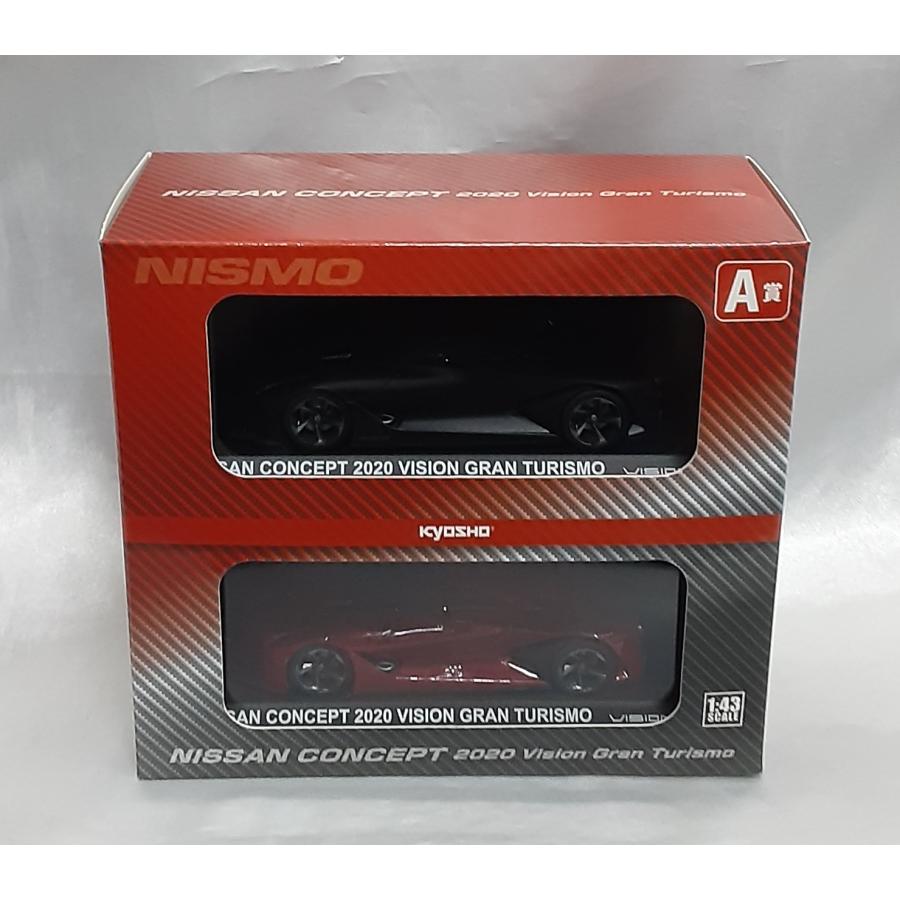 A賞 NISSAN CONCEPT 2020 Vision Gran Turismo グランツーリスモ ブラック レッド 黒 赤 NISMO 京商 ミニカー 未開封 | 