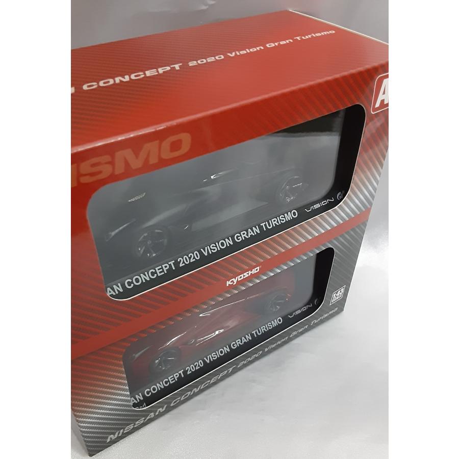 A賞 NISSAN CONCEPT 2020 Vision Gran Turismo グランツーリスモ ブラック レッド 黒 赤 NISMO 京商 ミニカー 未開封 |  | 04