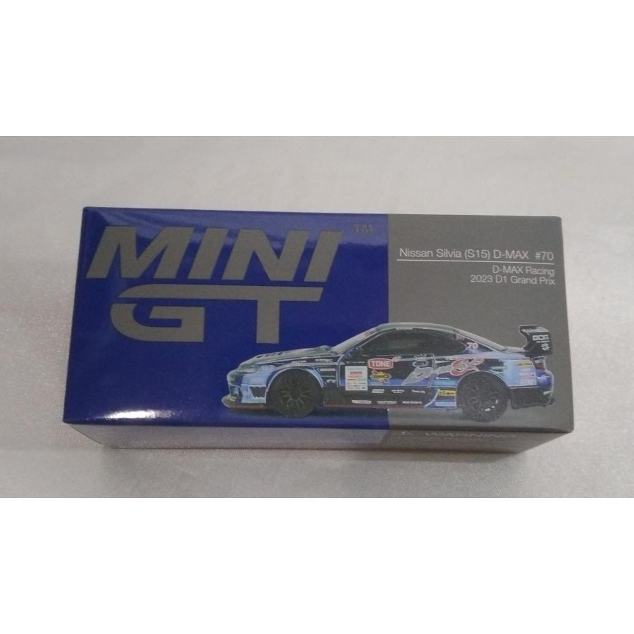 1/64 Nissan Silvia シルビア S15 D1 Grand Prix 2023 D-MAX RACING 右ハンドル #70 MINIGT ミニGT 限定 ミニカー | 