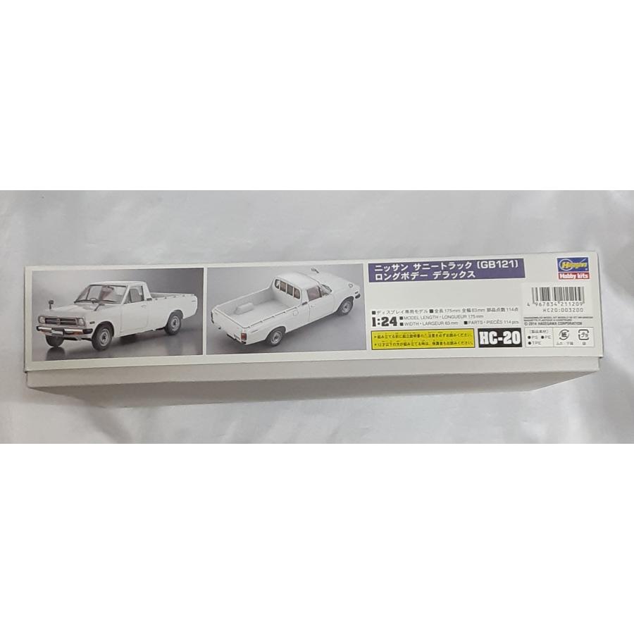 1/24 ニッサン サニー トラック GB121 ロングボデー デラックス HC20 ハセガワ HASEGAWA プラモデル ミニカー 未組立品 |  | 02