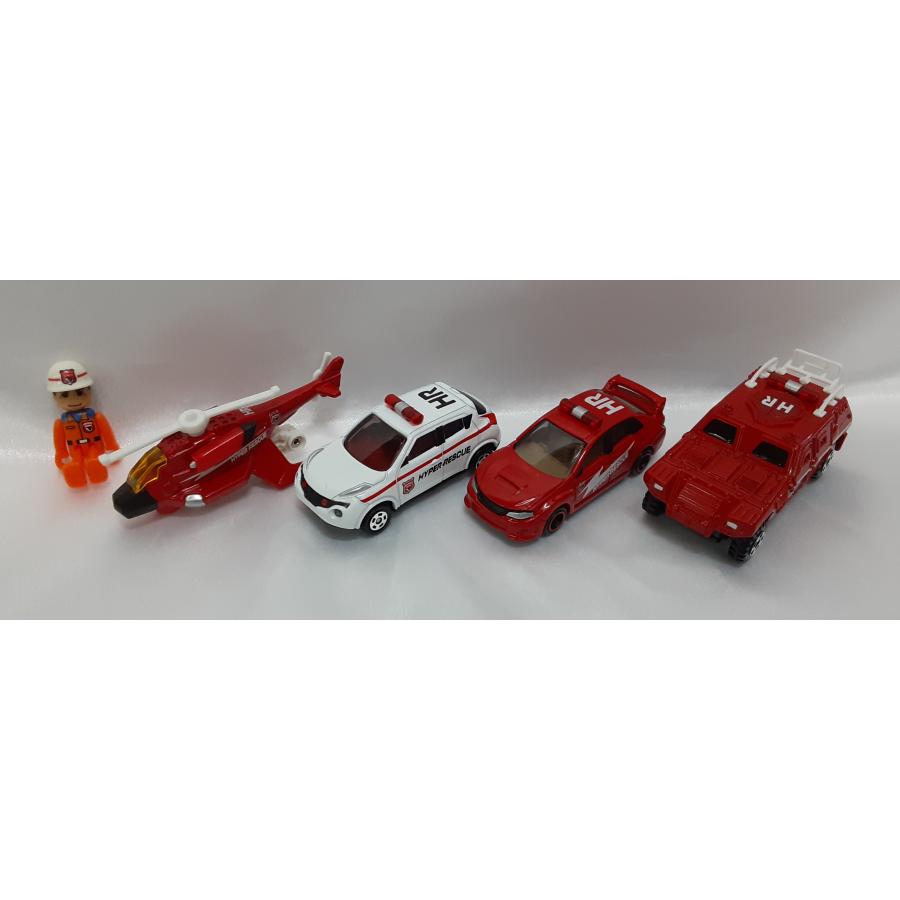 緊急司令タワー基地で遊ぼう!! 緊急出動機動車セット トミカ ハイパー