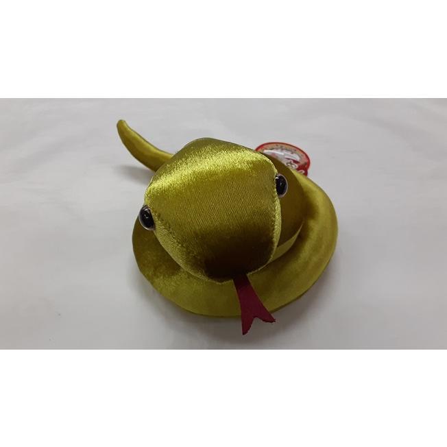 ラッキースネーク ぬいぐるみ ゴールド S 2025 干支 巳年 約30cm タグ