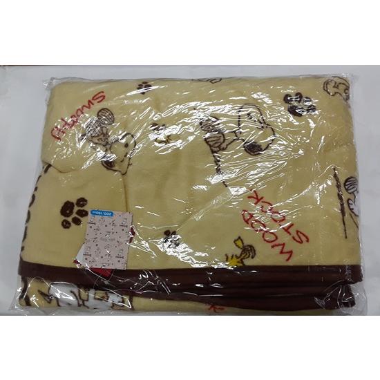 スヌーピー ブランケット イエロー 薄黄色 200×140 | 