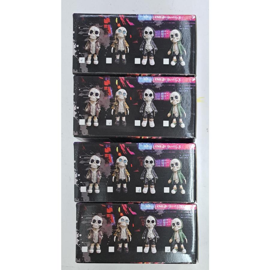ストリートスカル フィギュア 全4種 ドクロ ガイコツ | 