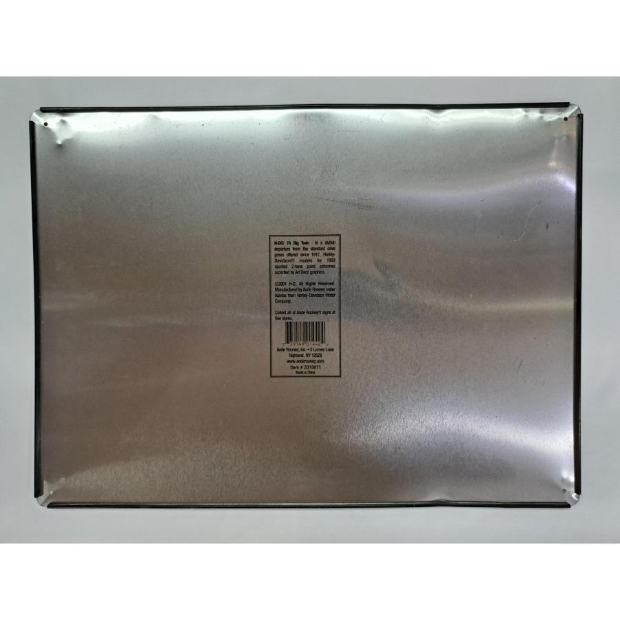 ブリキ看板 1933 ハーレーダビッドソン 74ビッグツインモデル アメリカン雑貨 約31cm×43cm |  | 01